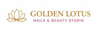 Golden Lotus Nails